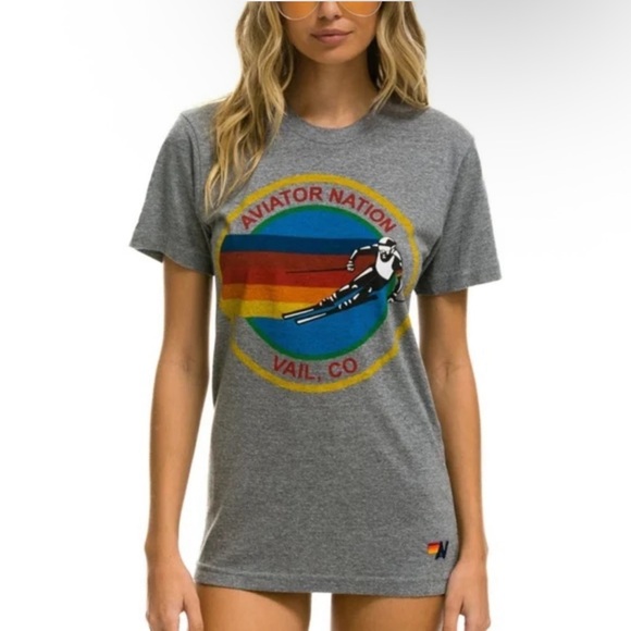 Aviator Nation Tops - Aviator Nation Boyfriend Tee